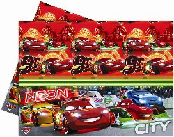 Cars Neon plastic tablecover 