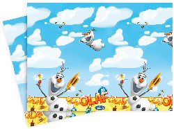 Olaf Summer Party Plastic Tablecover
