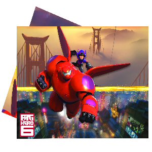 Big Hero 6 Party tablecover