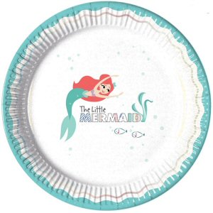 Ariel The Little Mermaid Party Plates