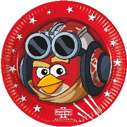 Angry Birds Star Wars party plates