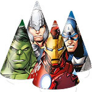 Avengers party hats