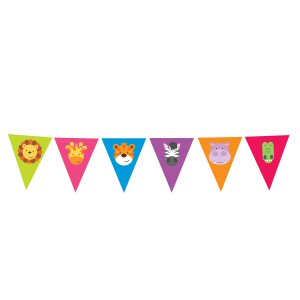 Jungle Friends Pennant Bunting