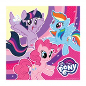 My Little Pony Napkins Two-Ply Paper 33x33cm