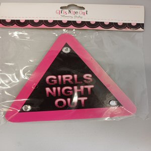 Girls Night Out Pin Badge