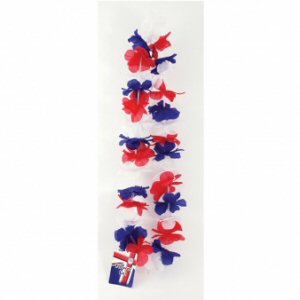 Great Britain Red/White/Blue Fabric Leis