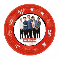 One Direction Party Tableware Cups Napkins Candles 1d Decorations