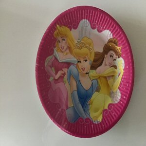 Disney's Princess Fairytale Party plates