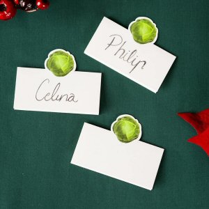 Talking Tables Botanical Christmas Sprout Place Cards