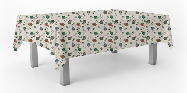 Turtles Party Plastic Tablecover