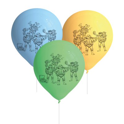 Turtles Party Latex Balloons