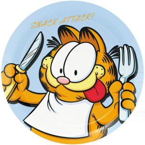 Garfield Party 23cm Paper Plates