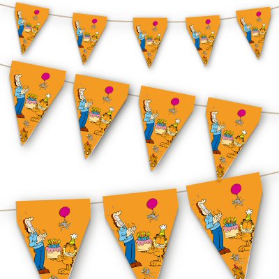 Garfield Party Flag Bunting