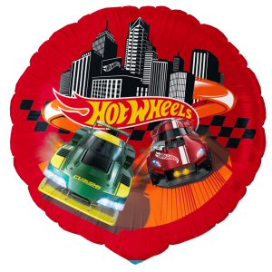 Hotwheels Round Foil Balloon