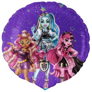 Monster High Round Foil Balloon