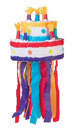 Birthday cake pinata
