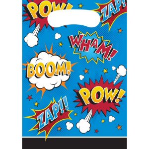 Superhero Slogans Loot Bags