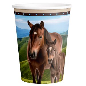 Horse and Pony Party Cups