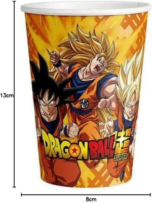 Dragon Ball Paper Party Cups