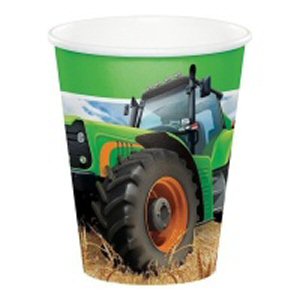 Tractor Time Party Cups