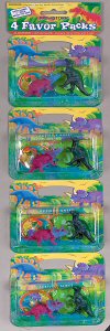 4 PACK PREHISTORIC FAVOURS