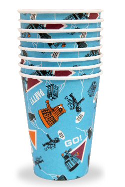 Doctor Who party cups