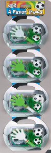 4 PACK FOOTBALL FAVOURS