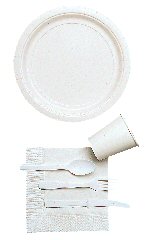 White Plain Colour Tableware