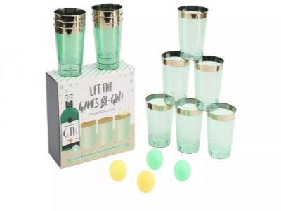 Gin and Tonic Pong Party Game