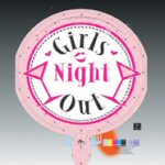 Girls night out foil balloon