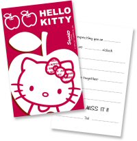 Hello Kitty Party invites  Apple