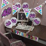 PARTY & DECORATING KITS HAPPY BIRTHDAY 40