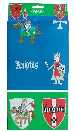 Knights of the round plate party tablecover