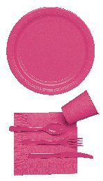 Magenta Hot Pink Tableware
