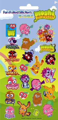 Moshi Monsters stickers