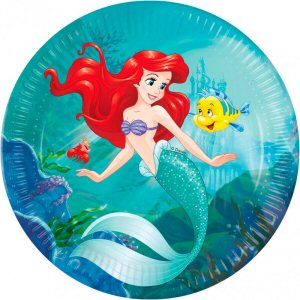 Ariel the little Mermaid party plates