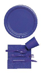 Purple Plain Colour Tableware