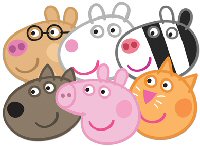 Peppa Pig Party assorted Pack of masks