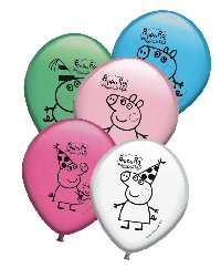Peppa Pig Party balloons