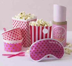 Pink and mix party supplies