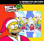 The Simpsons celebration crackers large 