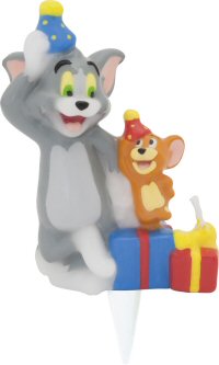 Tom & Jerry Cake Party candle