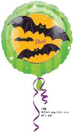 Bat foil balloon