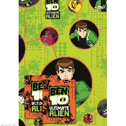 Ben 10 wrapping paper and tags