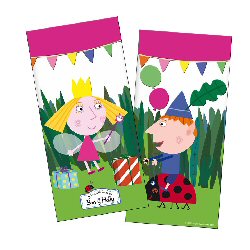 Ben and Holly Party Loot bags 