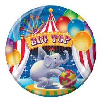 Big top circus party supplies