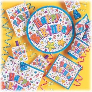 Birthday Stars Party Supplies