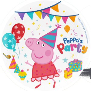 Peppa Pig Party 23cm Paper Plates