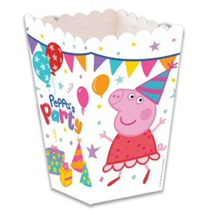 Peppa Pig Party Popcorn Party Boxes