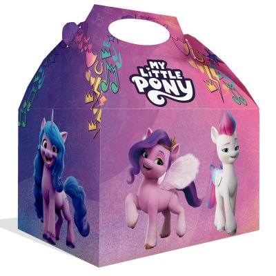 My Little Pony Party Cardboard Lunch Boxes